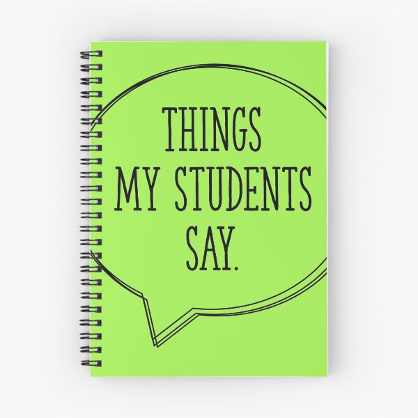 Item preview, Cosas que dicen mis alumnos en el diario designed and sold by Brookie-B.