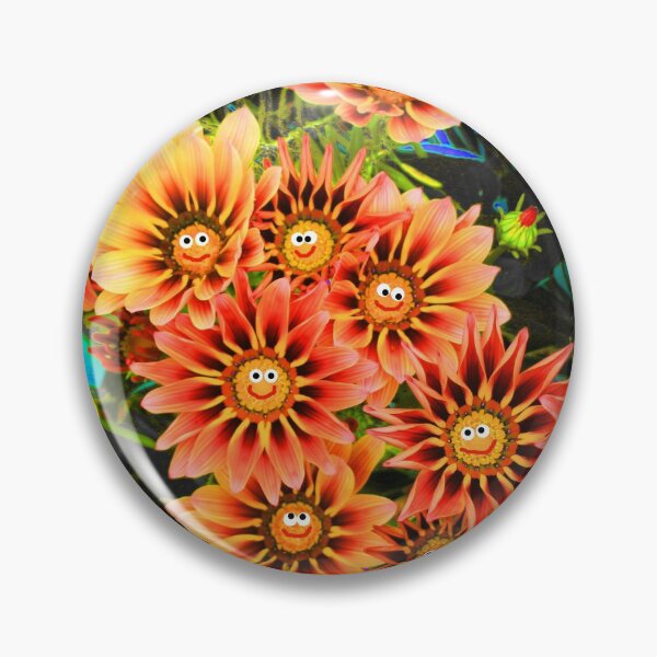 Item preview, Smiling Gazanias  designed and sold by Heatherian.
