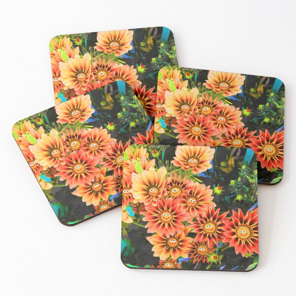 Item preview, Smiling Gazanias  designed and sold by Heatherian.
