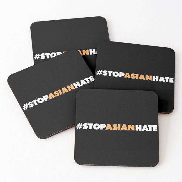 Item preview, Stop Asian Hate Hashtag designed and sold by designbychow.