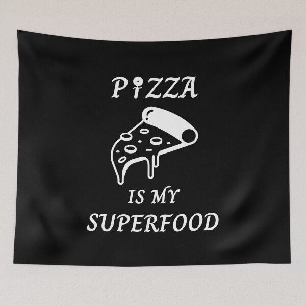 Item preview, Pizza Is My Superfood: Black Selection designed and sold by Intuitive Engines Apparel Co..