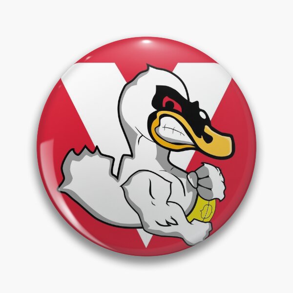 Item preview, The Swans Blog V Logo on Red designed and sold by theswansblog.