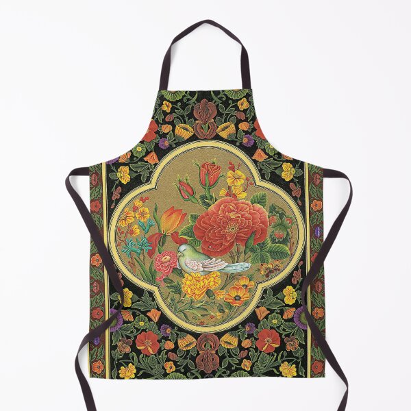 Item preview, Persian Flower and Nightingale Miniature designed and sold by ArtEntwined.