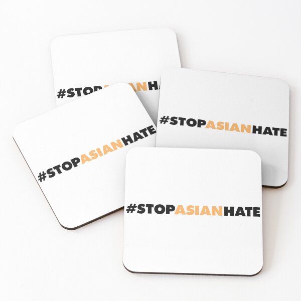 Item preview, Stop Asian Hate Hashtag designed and sold by designbychow.