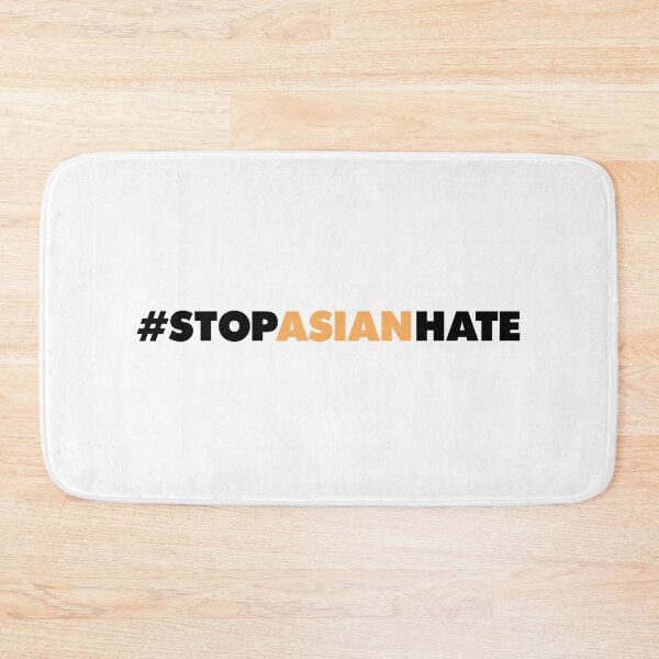 Item preview, Stop Asian Hate Hashtag designed and sold by designbychow.