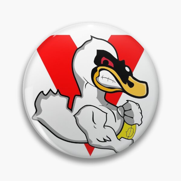 Item preview, The Swans Blog V Logo on White designed and sold by theswansblog.