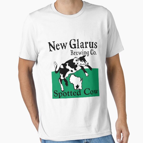 Vista previa del artículo con la obra «Cervecería New Glarus de vaca manchada», diseñado y vendido por DrDavionWest.