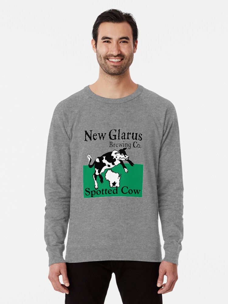 Spotted Cow New Glarus Brewery Lightweight Sweatshirt