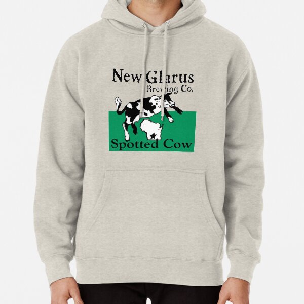 Spotted Cow New Glarus Brewery Pullover Hoodie