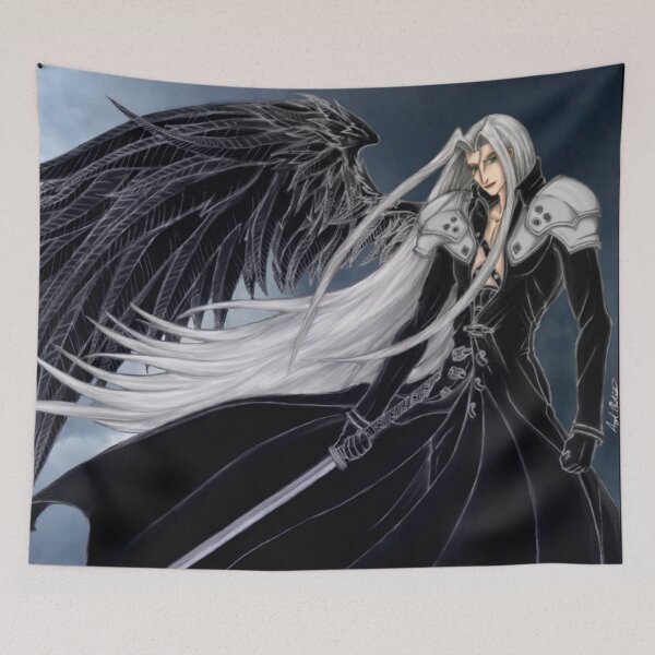 Item preview, Sephiroth - The One Winged Angel designed and sold by DuskWingArts.