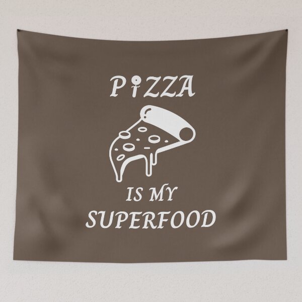 Item preview, Pizza Is My Superfood: Brown Selection designed and sold by Intuitive Engines Apparel Co..