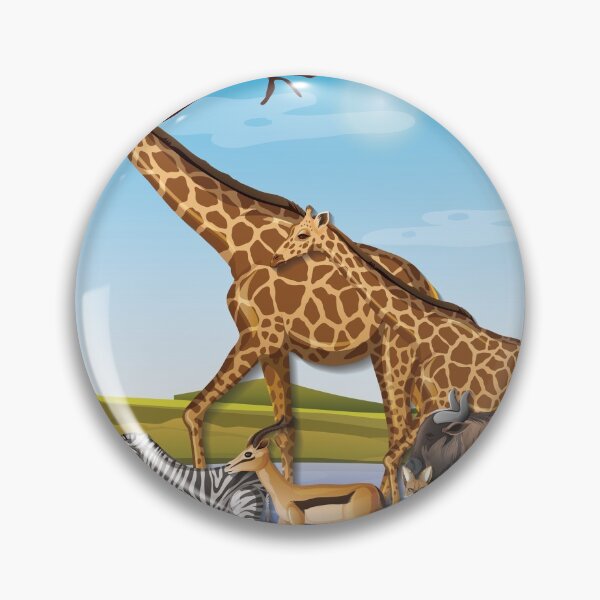 Item preview, Wildlife In Savanna designed and sold by EVERTEESLOVER.