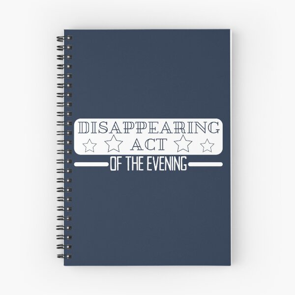 Item preview, Disappearing act of the evening - Funny Introvert designed and sold by DrawingBoard.