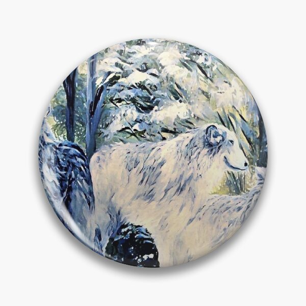 Item preview, Arctic Snow Wolves designed and sold by EloiseArt.