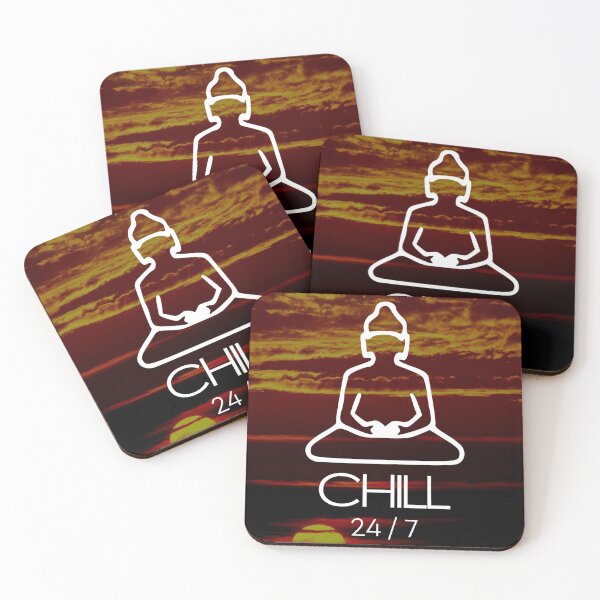 Item preview, chill 24/7 designed and sold by KarmaRoots.