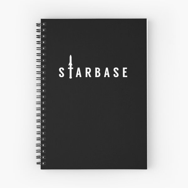 Aperçu de l'œuvre Starbase avec Starship Sillhouette créée et vendue par brizodesign.