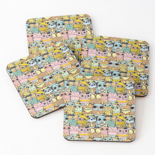 Item preview, Cute Owls [Seamless Pattern] designed and sold by Kids-Playground.