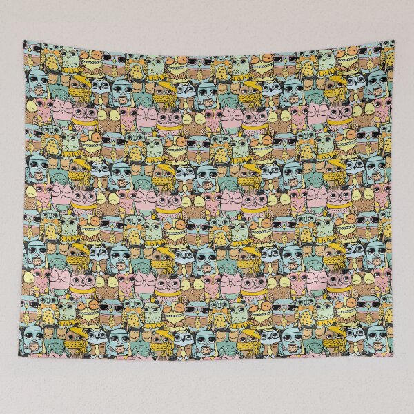 Item preview, Cute Owls [Seamless Pattern] designed and sold by Kids-Playground.