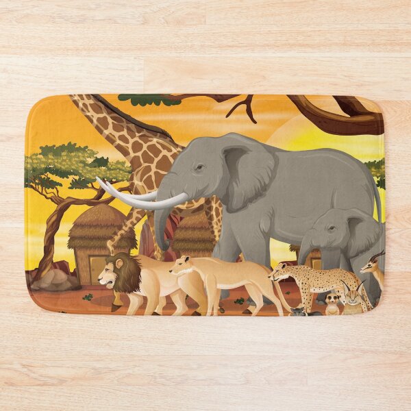 Item preview, Wildlife In Savanna designed and sold by EVERTEESLOVER.