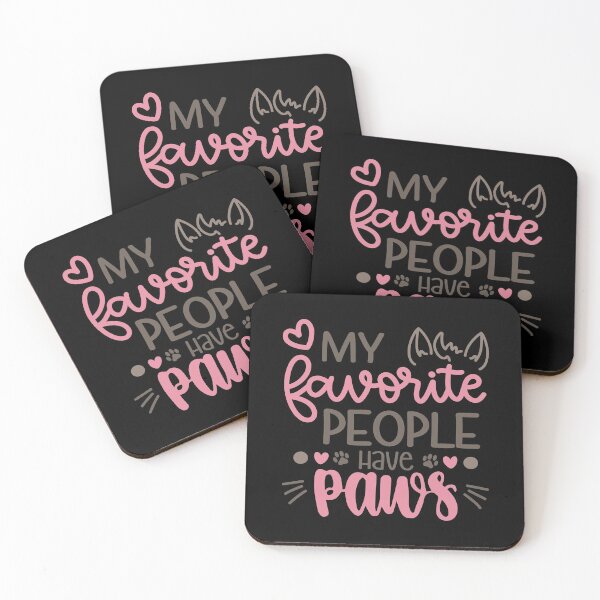Item preview, My Favorite People Have Paws designed and sold by Phorase.