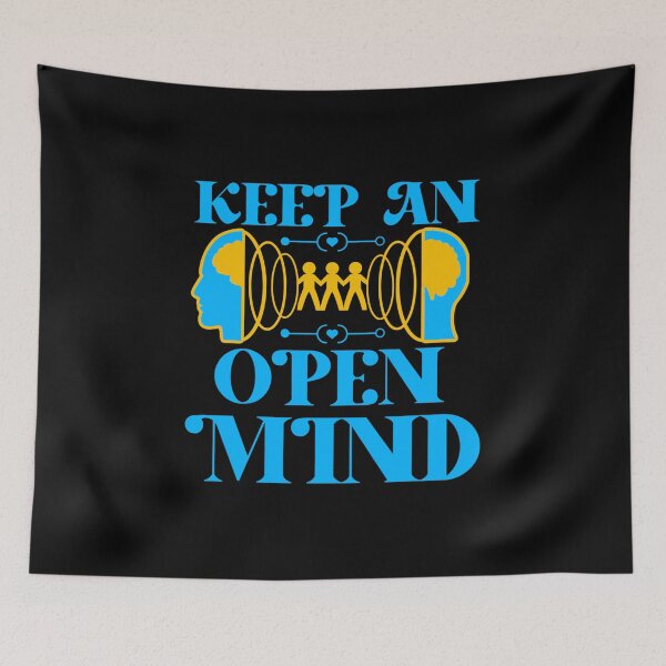 Item preview, KEEP AN OPEN MIND designed and sold by Julia Santos.