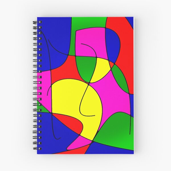 Item preview, ABSTRACT CURVES-1 (Multicolor Bright)-(5525 x 6500 px) designed and sold by coloraddicted.