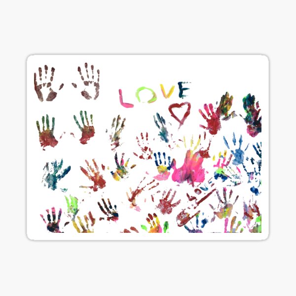 Love Hands Sticker