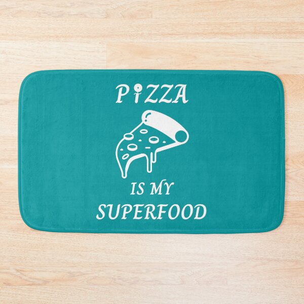 Item preview, Pizza Is My Superfood: Turquoise Selection designed and sold by Intuitive Engines Apparel Co..