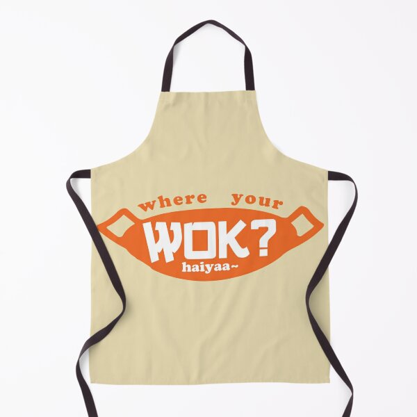 Uncle Roger ask you, Where Your Wok? - Orange Apron