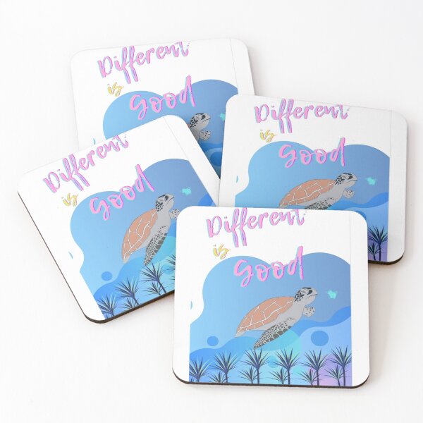 Item preview, Different is good |Tortoise designed and sold by Little Art Gallery.