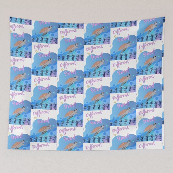 Item preview, Different is good |Tortoise designed and sold by Little Art Gallery.