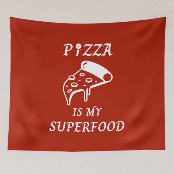 Item preview, Pizza Is My Superfood: Red Selection designed and sold by Intuitive Engines Apparel Co..