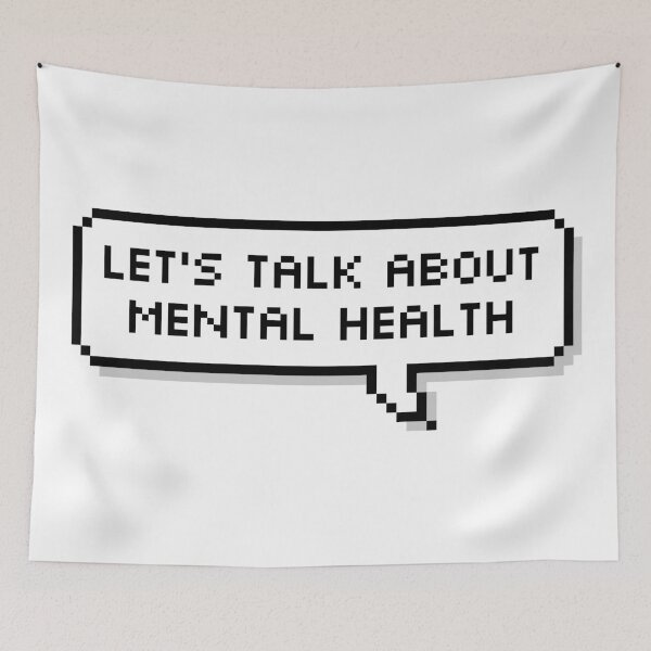 Item preview, Let's Talk About Mental Health designed and sold by Sour Soul.