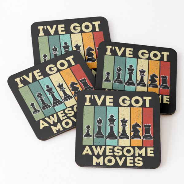 Item preview, I've Got Awesome Moves - Chess Player Funny designed and sold by Adel Qasem.
