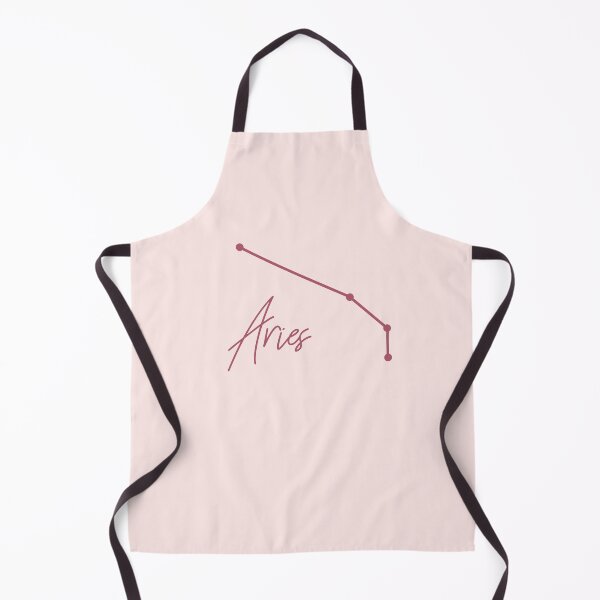 Item preview, Aries Zodiac Sign in Pink designed and sold by tinyteacups.