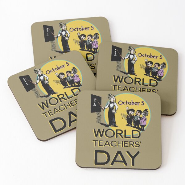 Item preview, World Teachers' Day designed and sold by sandpiperstudio.