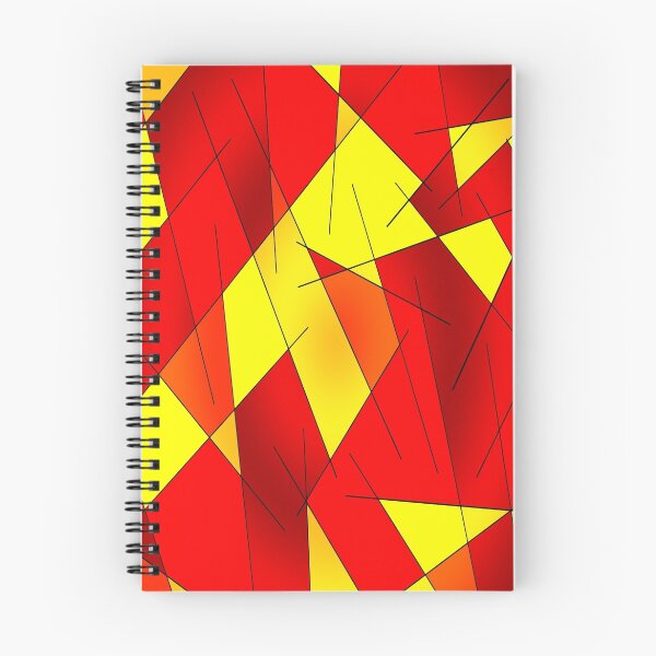 Item preview, ABSTRACT LINES-1 (Reds, Oranges & Yellows)-(5525 x 6500 px) designed and sold by coloraddicted.