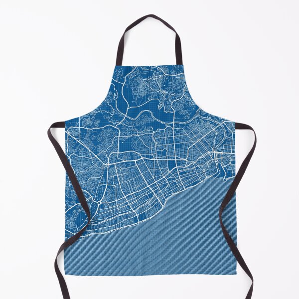 Item preview, Santo Domingo City Map of Dominican Republic - Blueprint designed and sold by deMAP.