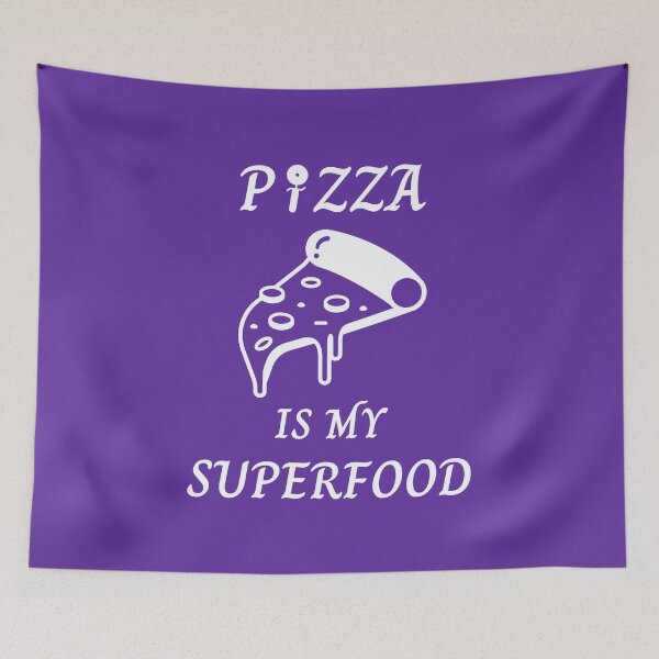 Item preview, Pizza Is My Superfood: Purple Selection designed and sold by Intuitive Engines Apparel Co..