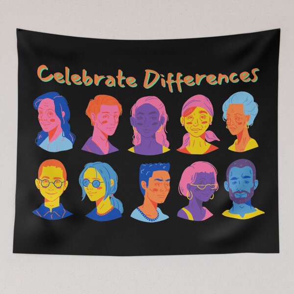 Item preview, Celebrate Differences designed and sold by Sabrinaski.