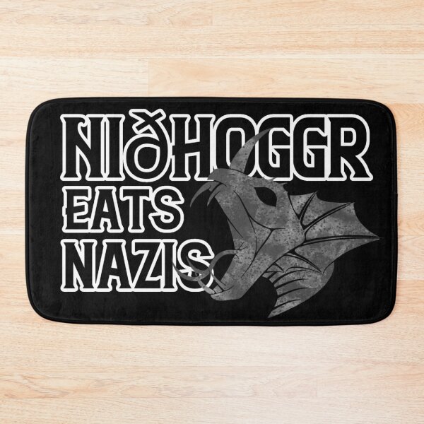 Item preview, Nidhoggr Eats Nazis designed and sold by banaslabs.