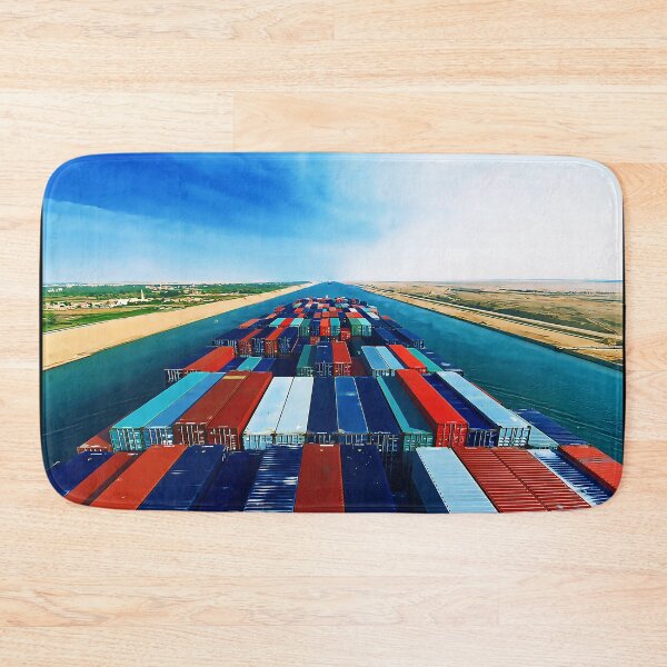 Item preview, Suez Canal Container Ship designed and sold by Dolphin Graphic.