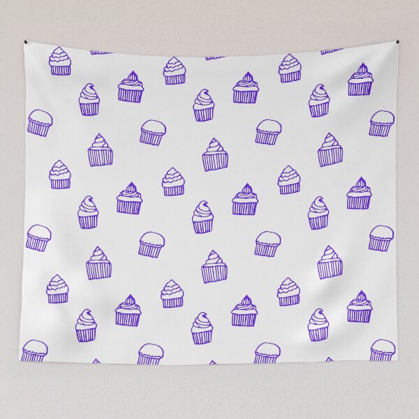 Item preview, Purple Cupcakes designed and sold by fahadabu.