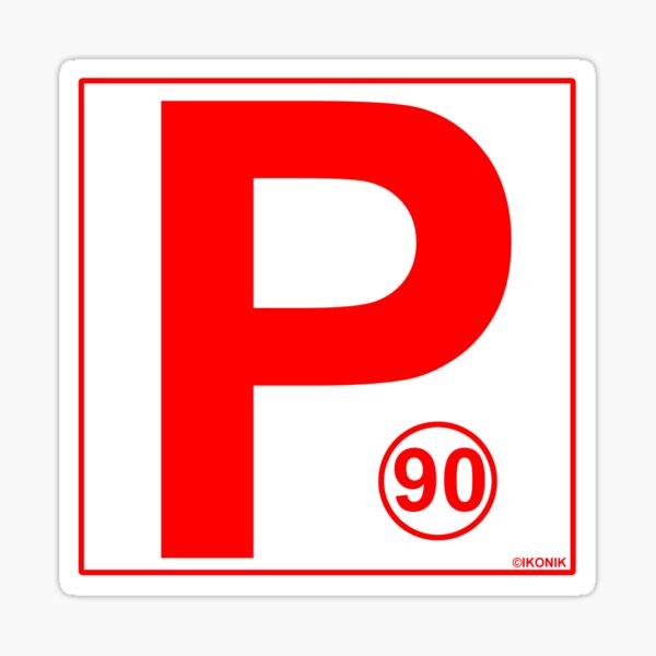 "NSW Red P Plate" Sticker for Sale by TeamFNR Redbubble