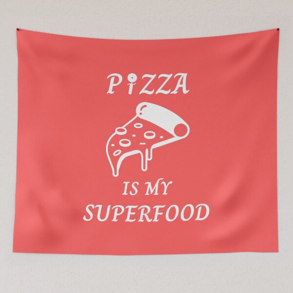 Item preview, Pizza Is My Superfood: Coral Selection designed and sold by Intuitive Engines Apparel Co..