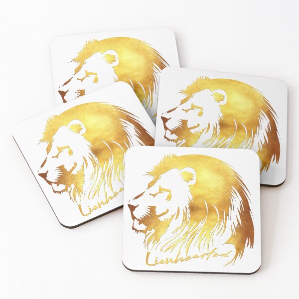 Item preview, Lionhearted Gold designed and sold by itsashorething.