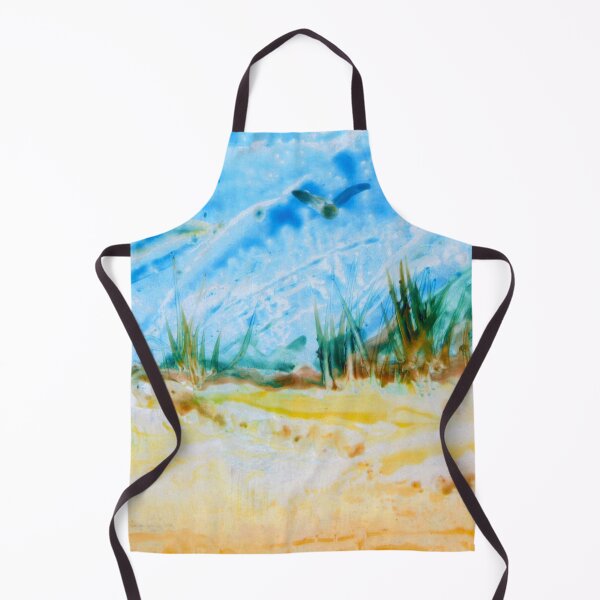 Item preview, Atop the Dunes Encaustic Painting designed and sold by Heatherian.
