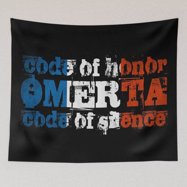 Item preview, French Code of Honor Omerta Code of silence France designed and sold by elhefe.