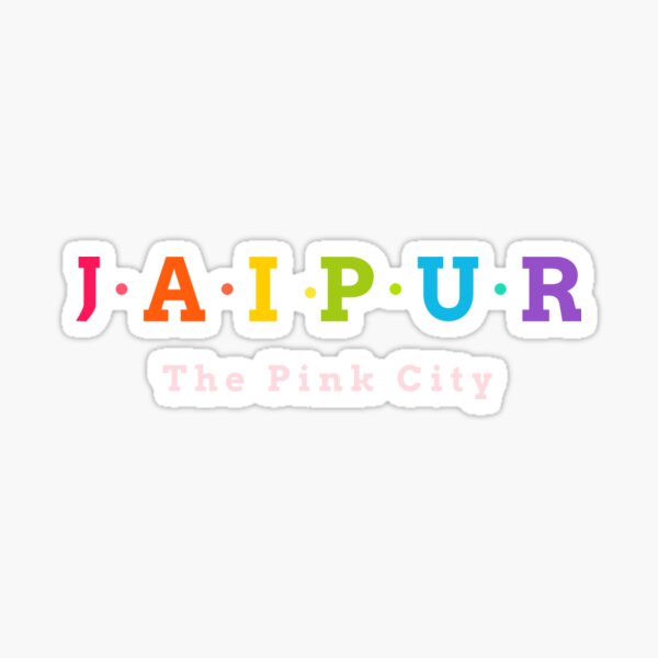 "Jaipur, India" Sticker by Koolstudio Redbubble