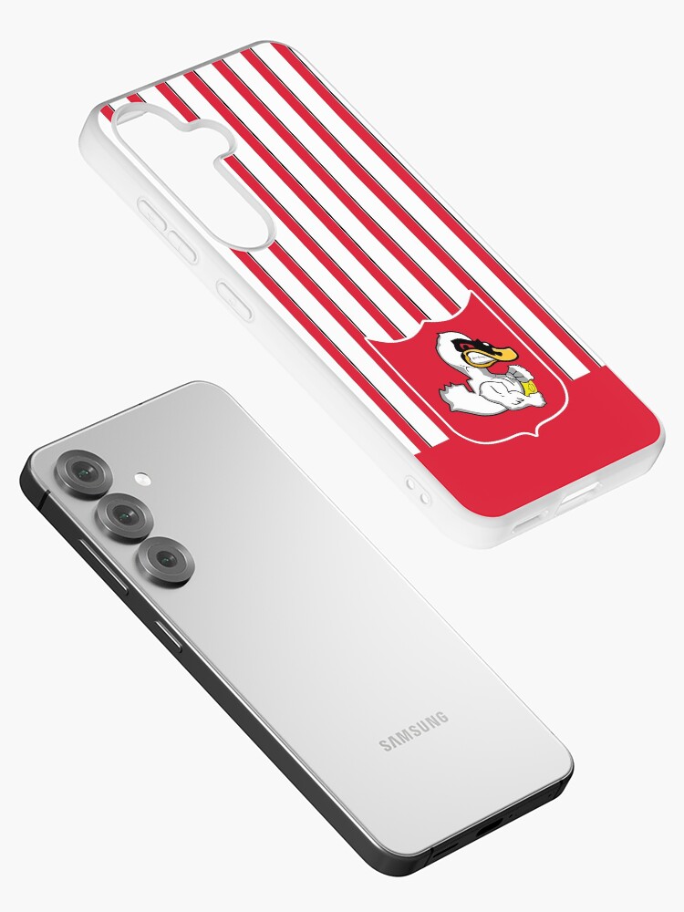 Thumbnail 2 of 4, Samsung Galaxy Phone Case, The Swans Blog V Logo Retro Style with Bars designed and sold by theswansblog.